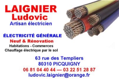 Laignier Ludovic — Électricien